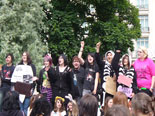 MCR Protest Crowd