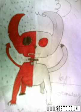 fielex half cat, half demon